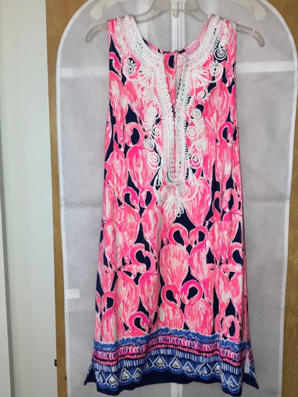 Lilly Pulitzer Carlotta Stretch Shift dress in Via Amor  - Size 10